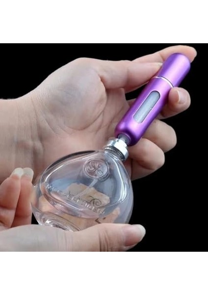 Güncelçarşı 5 Adet Mini Cep Parfüm Şişesi, Dolabilir Taşınabilir Atomizer Parfüm, Koku, Kolonya Şişesi fiyatları