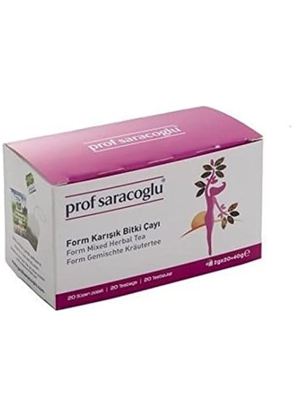 Prof Saracoglu Form Karışık 20'li Bitki Çayı
