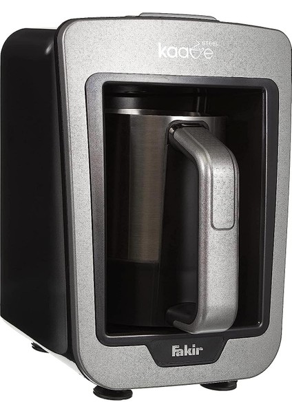 Kaave Steel Türk Kahvesi Makinesi, ‎735 W, 4 Fincan Kapasite, ‎26 x 22 x 30 Cm,