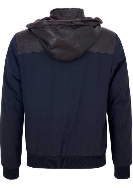 Kahve Hakiki Deri Erkek Hakiki Deri Mont - E23KKM310459-Q9T