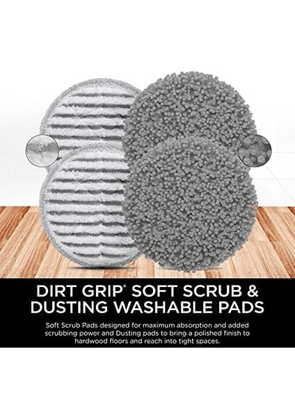 XKITP7000D Soft Scrub 2 Buharlı & Scrub Dirt Grip Dusting Yıkanabilir Pedler modelleri