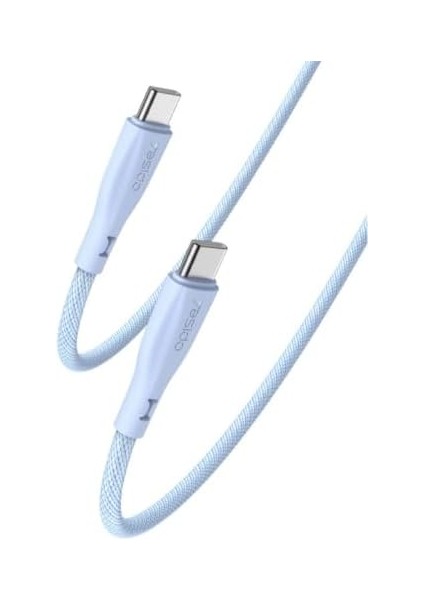 1.2m 60W Type-C To Type-C Pd Hızlı Şarj Kablosu - Mavi fiyatları