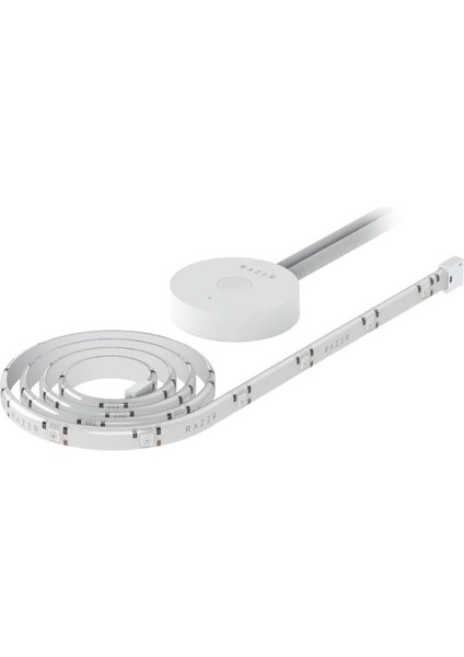 Aether Akıllı Işık Şeridi - Akıllı Evler Için LED Şerit (Esnek Tasarım, Chroma Rgb ile Desteklenir, ile Uyumlu, Akıllı Ev Uygulamasını Destekler)