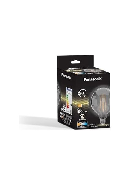 E27 Dim Edilebilir Filaman G95 Lamba 7W 806LM 2700K Clear fiyatları