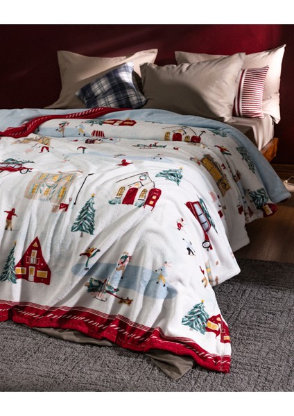 Soneau Tek Kişilik Welsoft Baskılı Battaniye - Renkli fiyatları