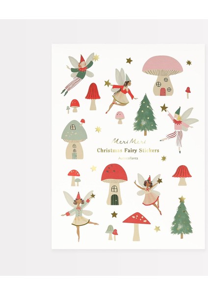 - Christmas Fairy Sheet - Yeni Yıl Çıkartma