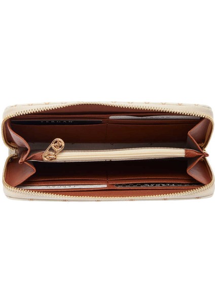 Bej Print Kadın Cüzdan - S1CB00055813-T1E