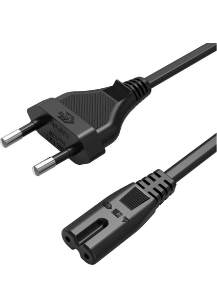 Güç Kablosu Ps2, Ps3, Ps4, Xbox One S, Radyo, Tv Uyumlu Power Elektrik Kablosu 1.5 Metre