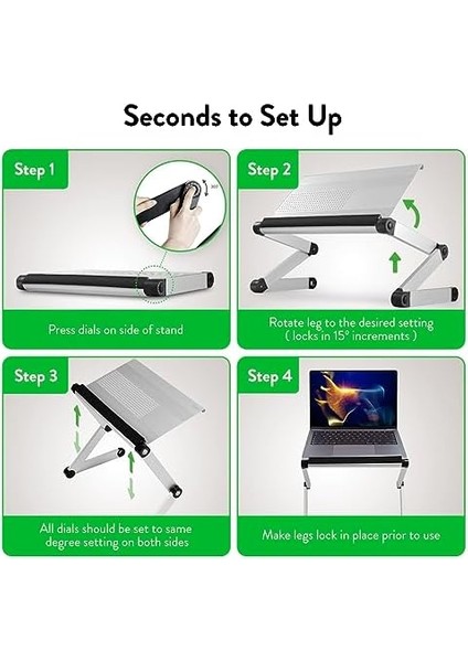 Ergonomik Ayarlanabilir Yükseklik/açı Tutucu Masaüstü Kitap, Gümüş (Rs-S) modelleri