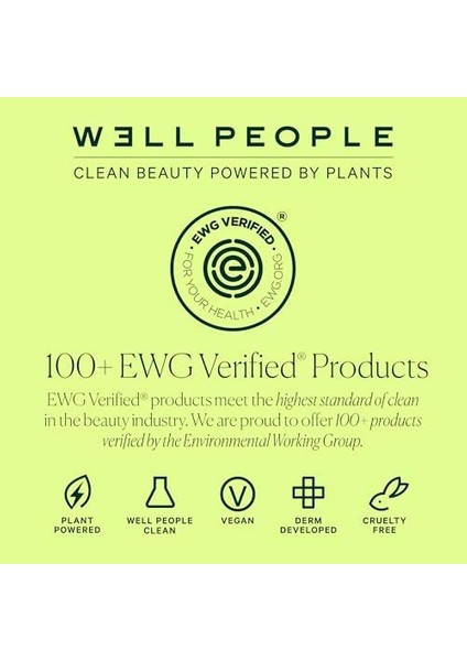 Well People - Vegan Parlatıcı Fırça | Bitki Bazlı, Zulüm Içermeyen Temiz Güzellik