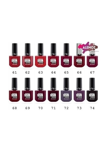 Golden Rose Extreme Gel Shine Nail Color No:06 modelleri