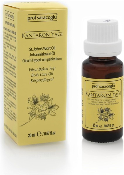 Prof Saracoglu Kantaron Yağı 20ML