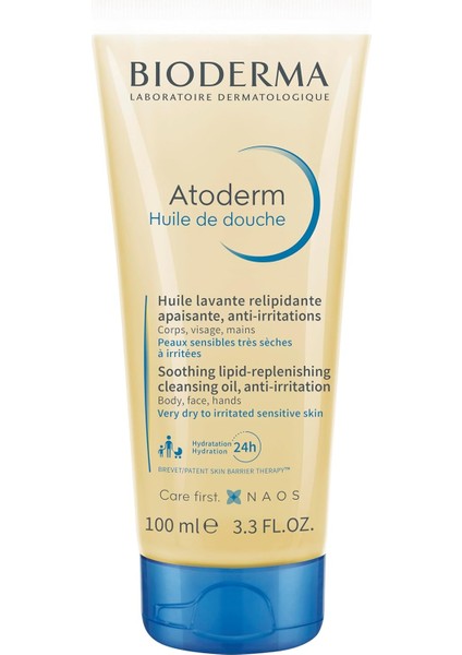 Bioderma Atoderm Shower Oil Kuru Ciltler Için Niasinamid Içeren Nemlendirici ve Besleyici Duş Yağı Bebek, Çocuk ve Yetişkin Kullanımına Uygun