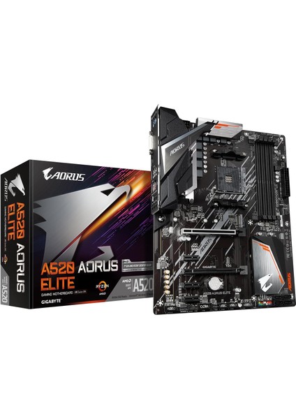 Gigabyte A520 Aorus Atx Anakart, Amd Am4 Cpu'lar Için