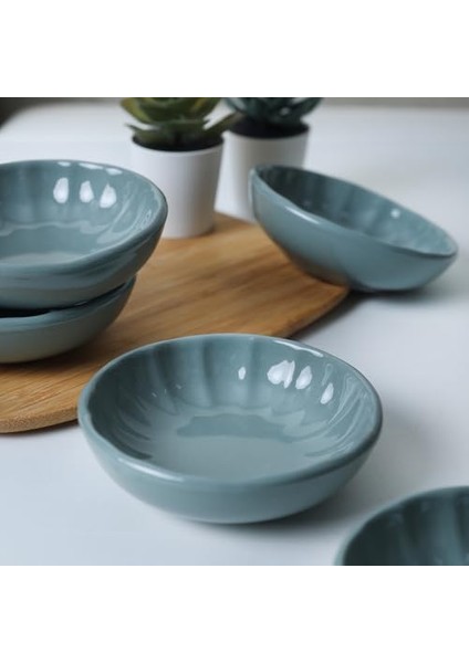 Granit Turkuaz Çerezlik/sosluk 12 cm 6 Adet Q07 modelleri