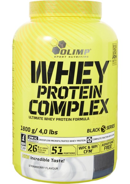 Olimp Whey Protein Çilek, 1800GR