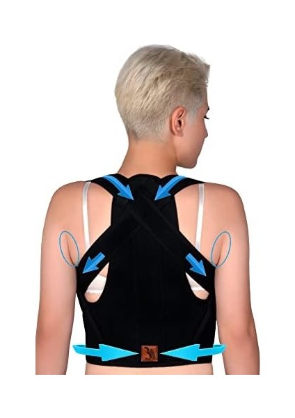 Ororitoli Dik Duruş Korsesi Balenli Unisex Kamburluk Önleyici Sırt Omuz Bel Destekli Korse Yeni Tasarım fiyatları