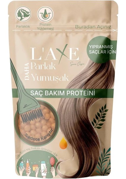 Yıpranmış - Yanmış Saçlara Canlılık Terapisi | Saç Bakım Proteini | 50 Gram