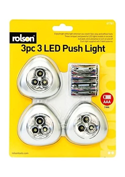 61761 Üç LED Push Set fiyatları