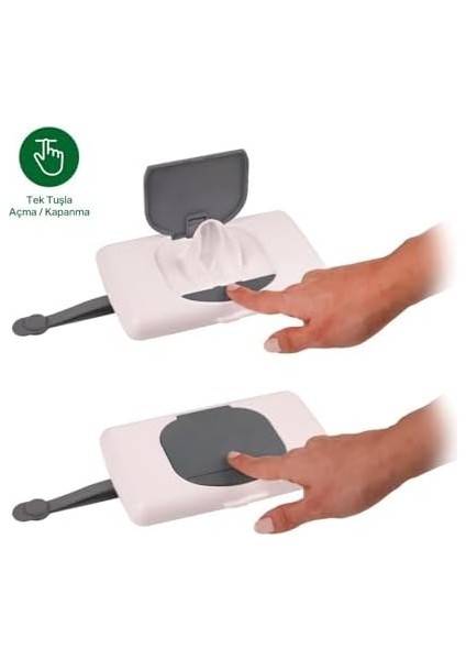 Been Baby Wipes Dispenser - Islak Mendil Kutusu, Beyaz modelleri