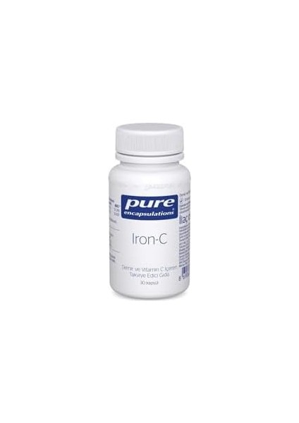 Pure Encapsulations Iron-C 30 Kapsül