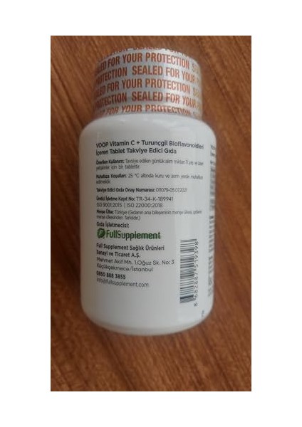 Voop C Vitamini 1000 Miligram 30 Tablet fiyatları