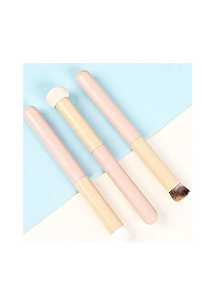 Gaman Lanni Pro Yüz Makyaj Fırçası Seti 3'lü