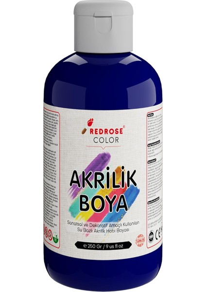 Rose Lacivert Akrilik 250 gr