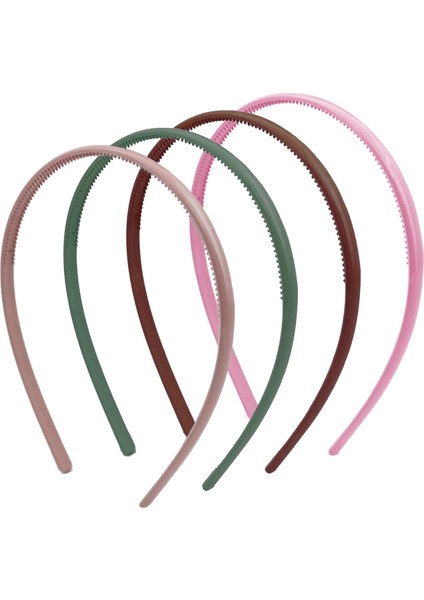 x Spring Saten Saç Bantları, 4'lü Paket, 3 cm Genişliğinde, Kadınlar ve Kızlar Için Kaymaz Moda Saç Bantları, Dıy Tatil Kostümü Saç Aksesuarları - Renkli fiyatları