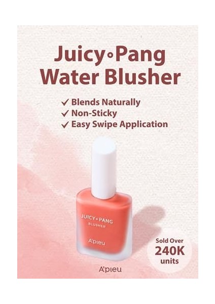 A'pıeu Juicy-Pang CR01 Mercan Likit Allık 9g