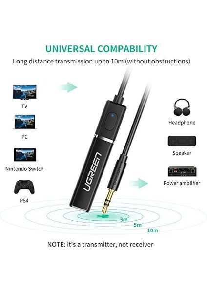 3.5 mm Bluetooth Verici Transmitter modelleri