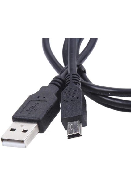 4575 Mini USB To USB Data Şarj Kablosu, Siyah fiyatları