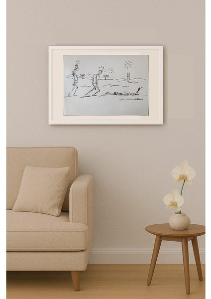 Willehi 43X30CM Orijinal Karikatür Tablo indirimleri