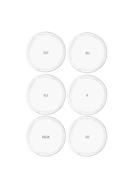 Mia Summertime Servis Tabağı 6 Lı Set - 26 cm modelleri