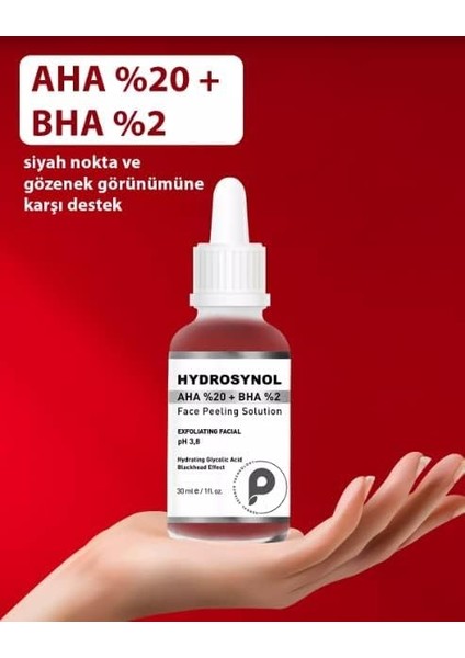 Procsın Hydrosynol Ton Eşitleyici Aha%20 Bha%2 Peeling Serum 30 ml