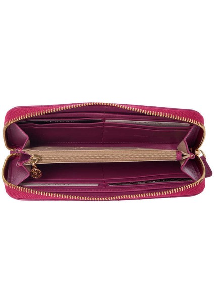 Pembe Hakiki Deri Kadın Cüzdan - S1CB00005800-M0E
