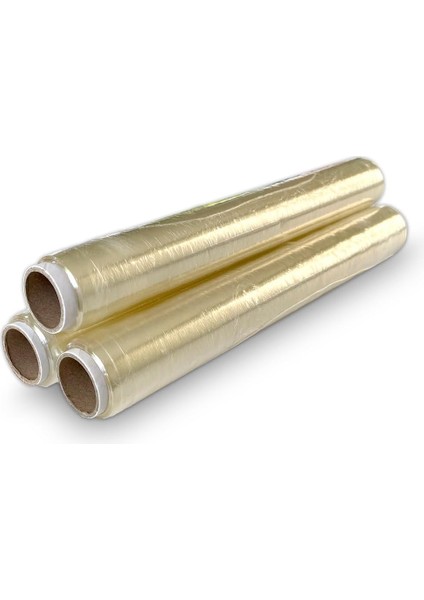 Pvc Streç Film 30 cm x 50 M (Kutusuz) 3,lü Paket