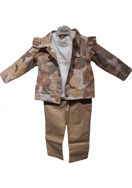 KAMUFLAJ DESENLİ CEKETLİ KIZ TAKIM indirimleri