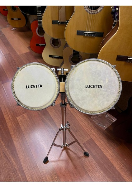 Hayvan Derili Ağaç Bongo 7'' ve 8'' Çap Kod 0297 indirimleri