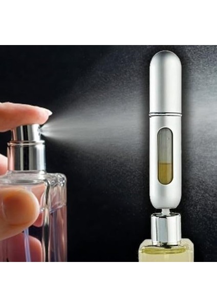 Promosyonca Taşınabilir Parfüm Şişesi, 2'li Set, Cam Göstergeli (Gold) fiyatları