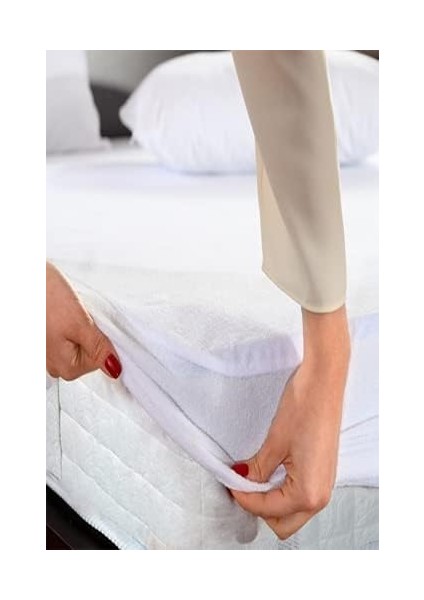 Su Sıvı Geçirmez Fitted Pamuklu Alez Tek ve Çift Kişilik Yatak Alezi 9 Farklı Ebat (90X190)