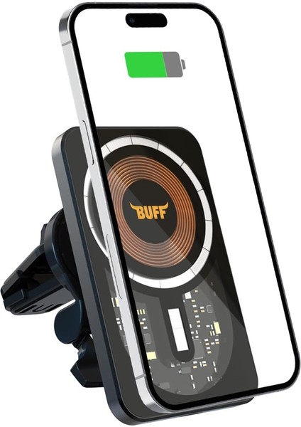 Labs BL38 15W Magsafe Uyumlu Araç Içi Şarj Cihazı