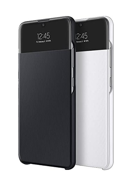 A32 S View Akıllı Kılıf Kapaklı Cüzdan, Beyaz EF-EA325P modelleri