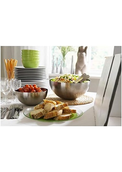 Blanda Boş Servis Tabağı, 28 Cm, Paslanmaz Çelik modelleri