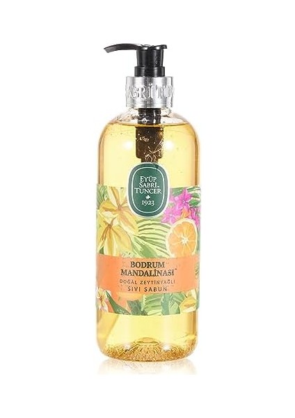 Eyüp Sabri Tuncer Doğal Zeytinyağlı Sıvı Sabun Bodrum Mandalinasi Pet Şişe (500 Ml) fiyatları