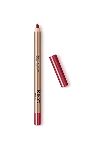 Kiko Milano Dudak Kalemi - New Creamy Colour Comfort Lip Liner 09 Amaranth