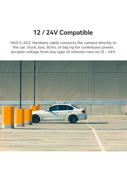 Hk3-C Araç Kamerası Için Type-C Modu Bağlantı Kiti Kablosu A139 / A139 Pro Modelleri Için modelleri