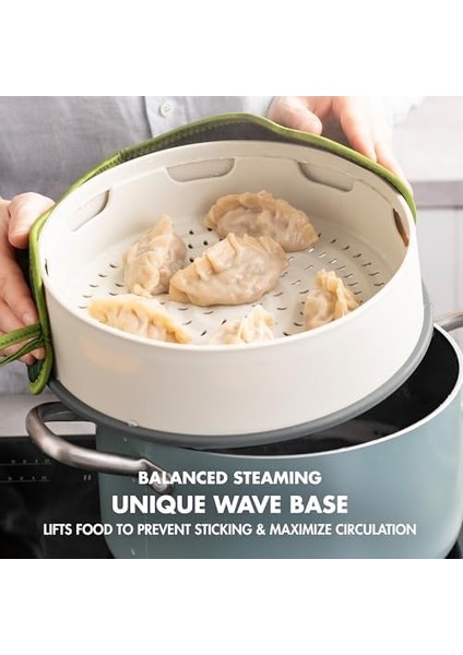 Steamy Krem 24 cm Buharda Pişirici modelleri