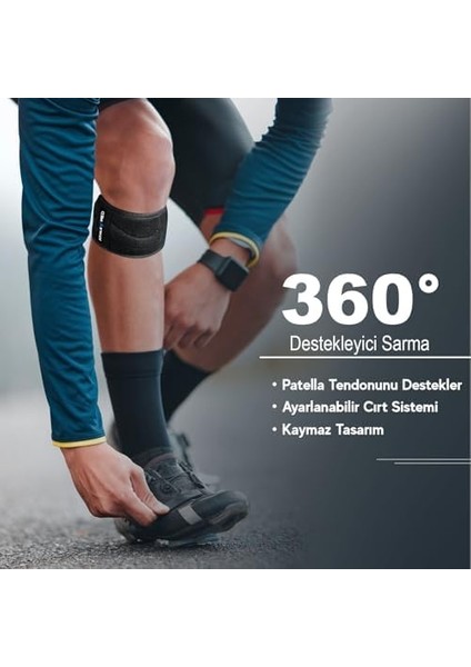 Athlex Med Patella Tendon Destek Bandı – Silikonlu, Ayarlanabilir Neopren Diz Altı Bandı, Koşu, Yürüyüş ve Aktif Günlük Kullanım Için Hafif ve Konforlu Destek (1) fiyatları