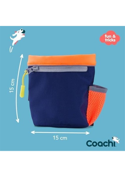 Of Coachi Profesyonel Köpek Eğitim ve Ödül Çantası, Lacivert Sarı fiyatları